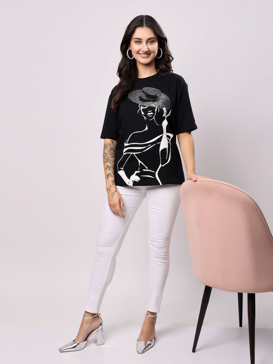 Black Fashionista Tee