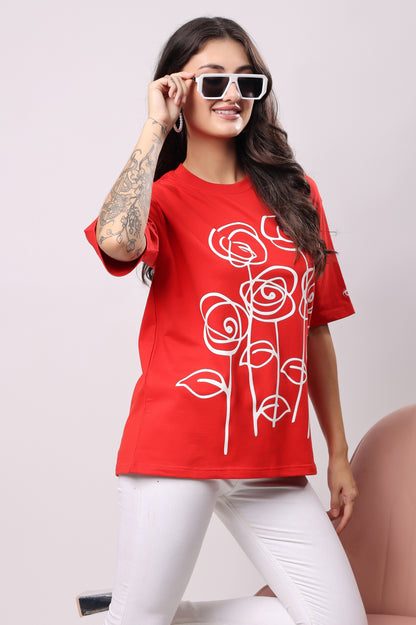 Red Roses Tee