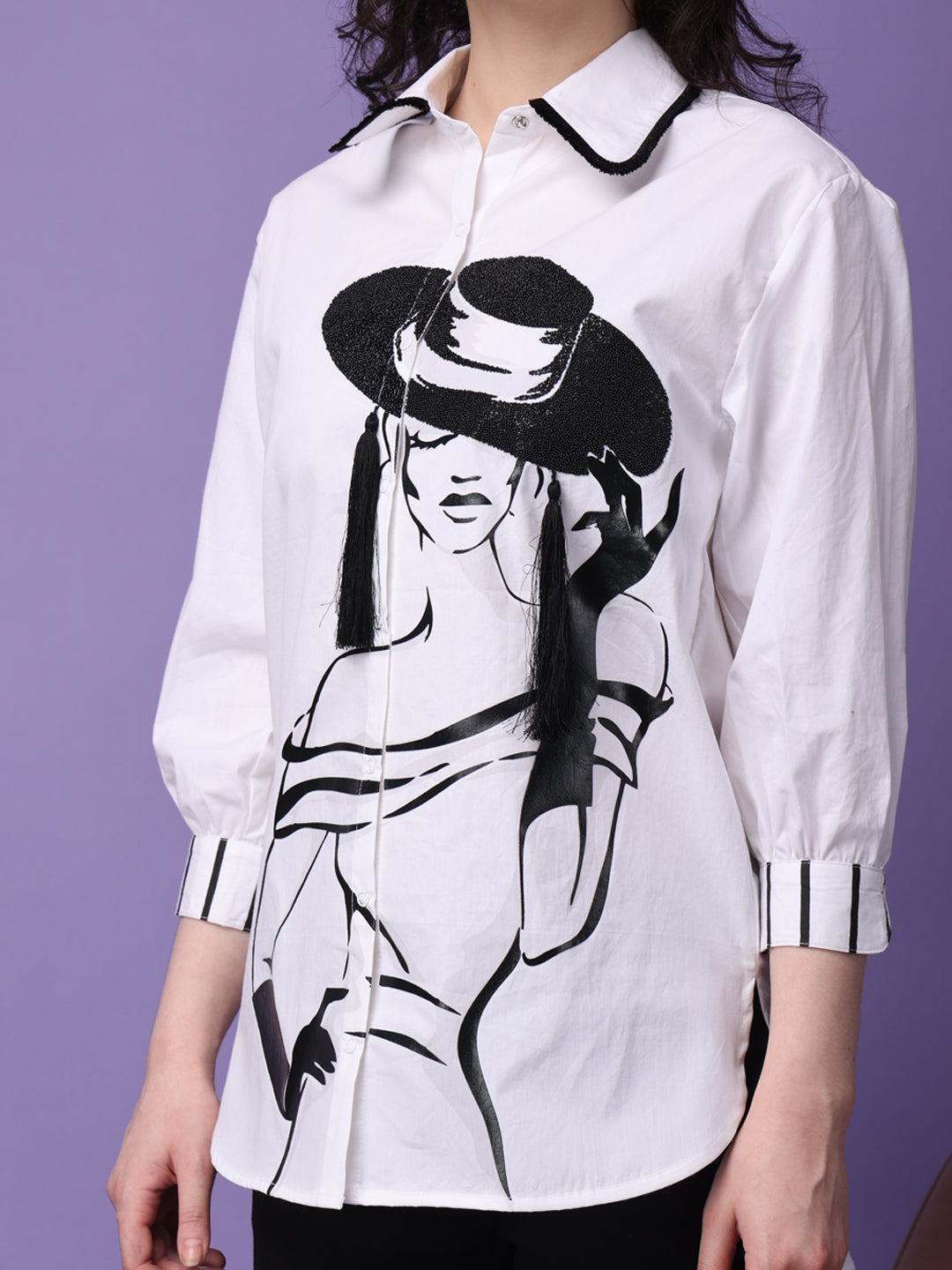 Fashionista Tassel Shirt