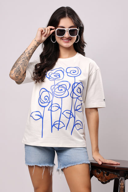 Ivory Roses Tee