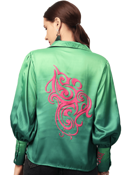 Buddha Ombre Shirt