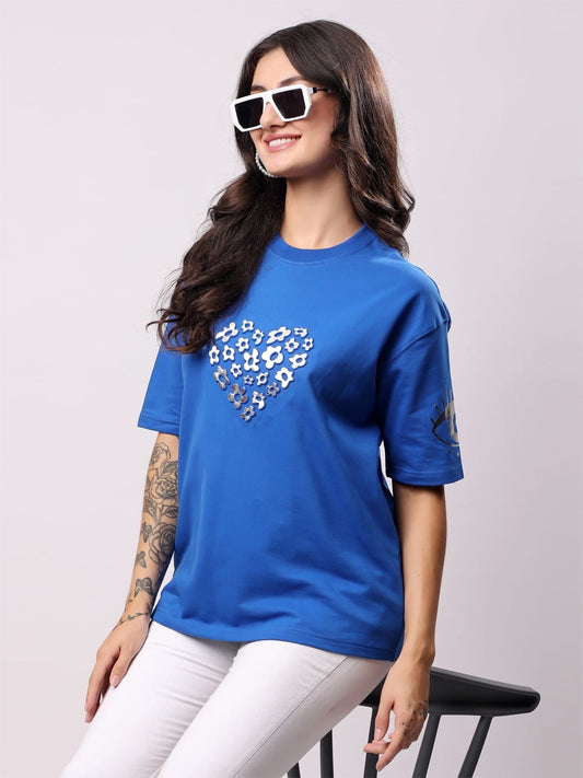 Blue Hearts Tee