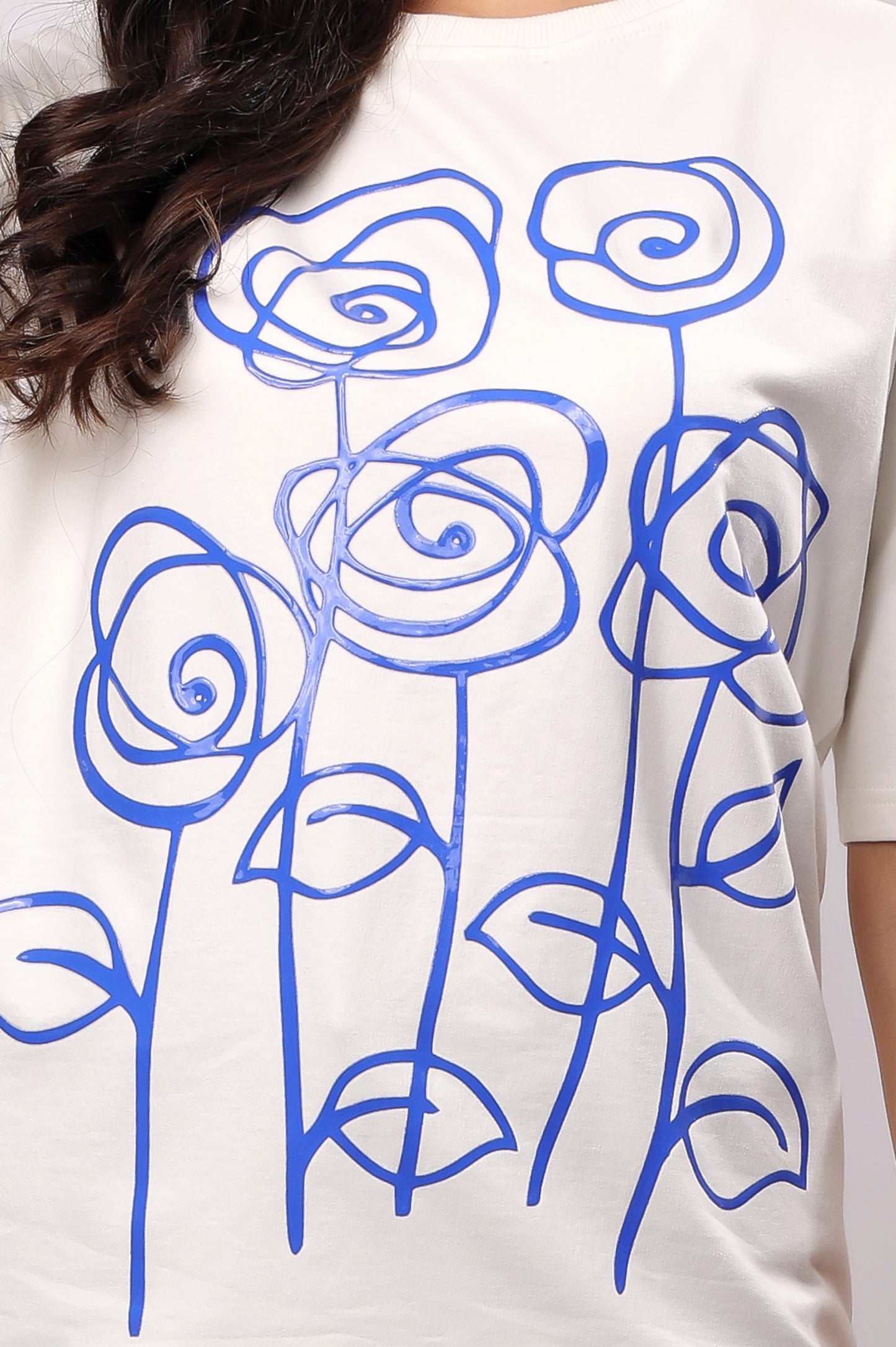 Ivory Roses Tee