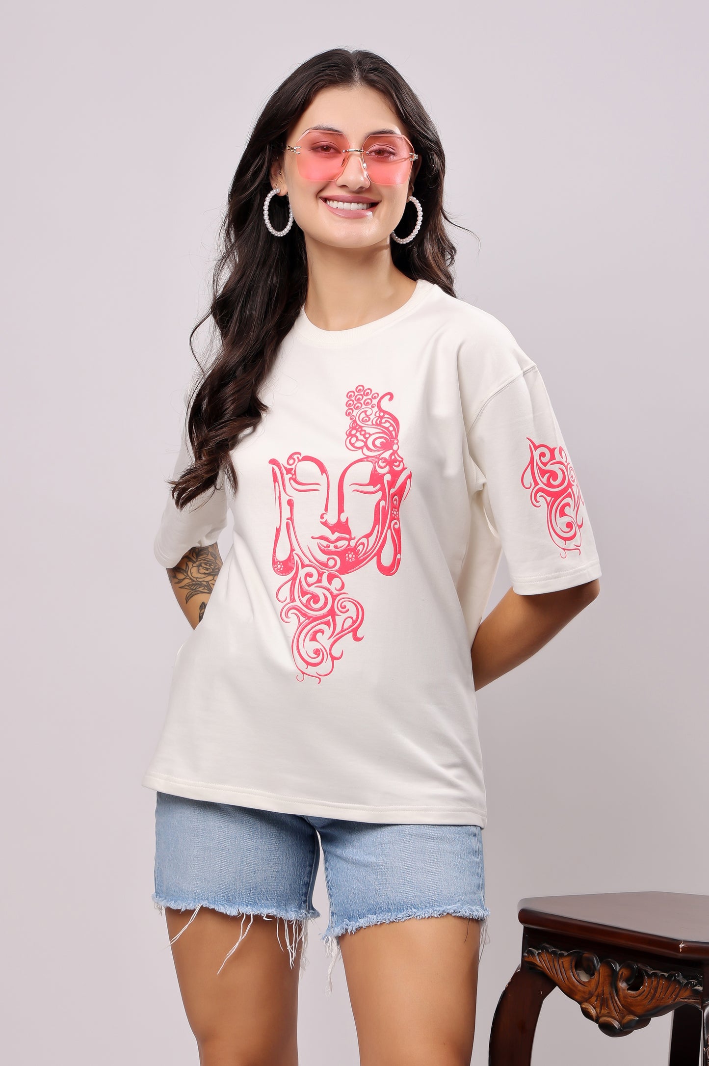 Ivory Minimalistic Tee