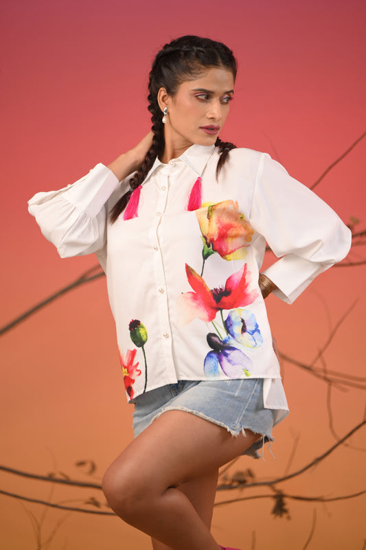 Chrysenthemum  Shirt