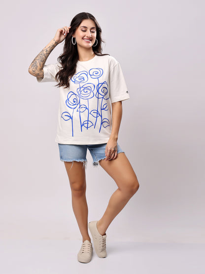 Ivory Roses Tee