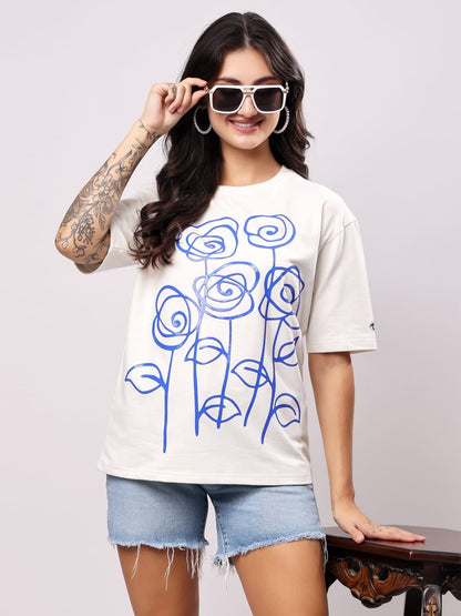 Ivory Roses Tee