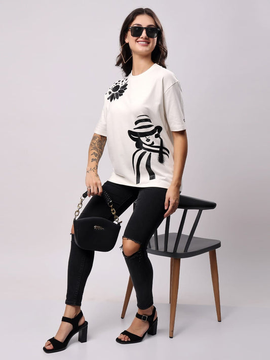 Ivory Trendy Tee