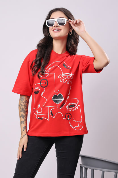 Red Thinking Tee