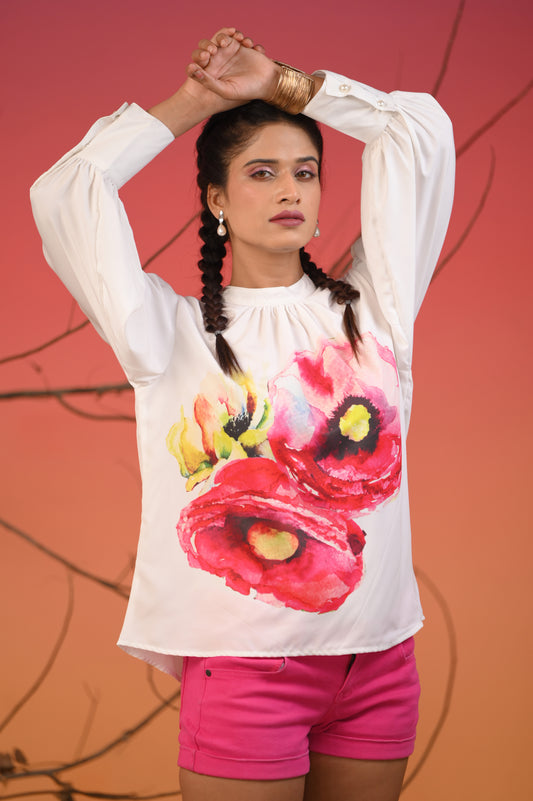 Anemone Floral Top