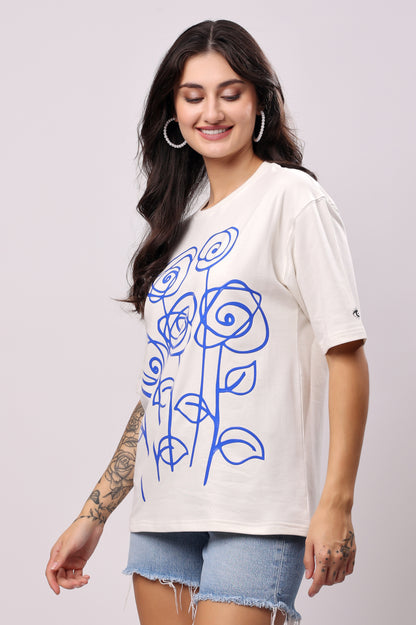 Ivory Roses Tee