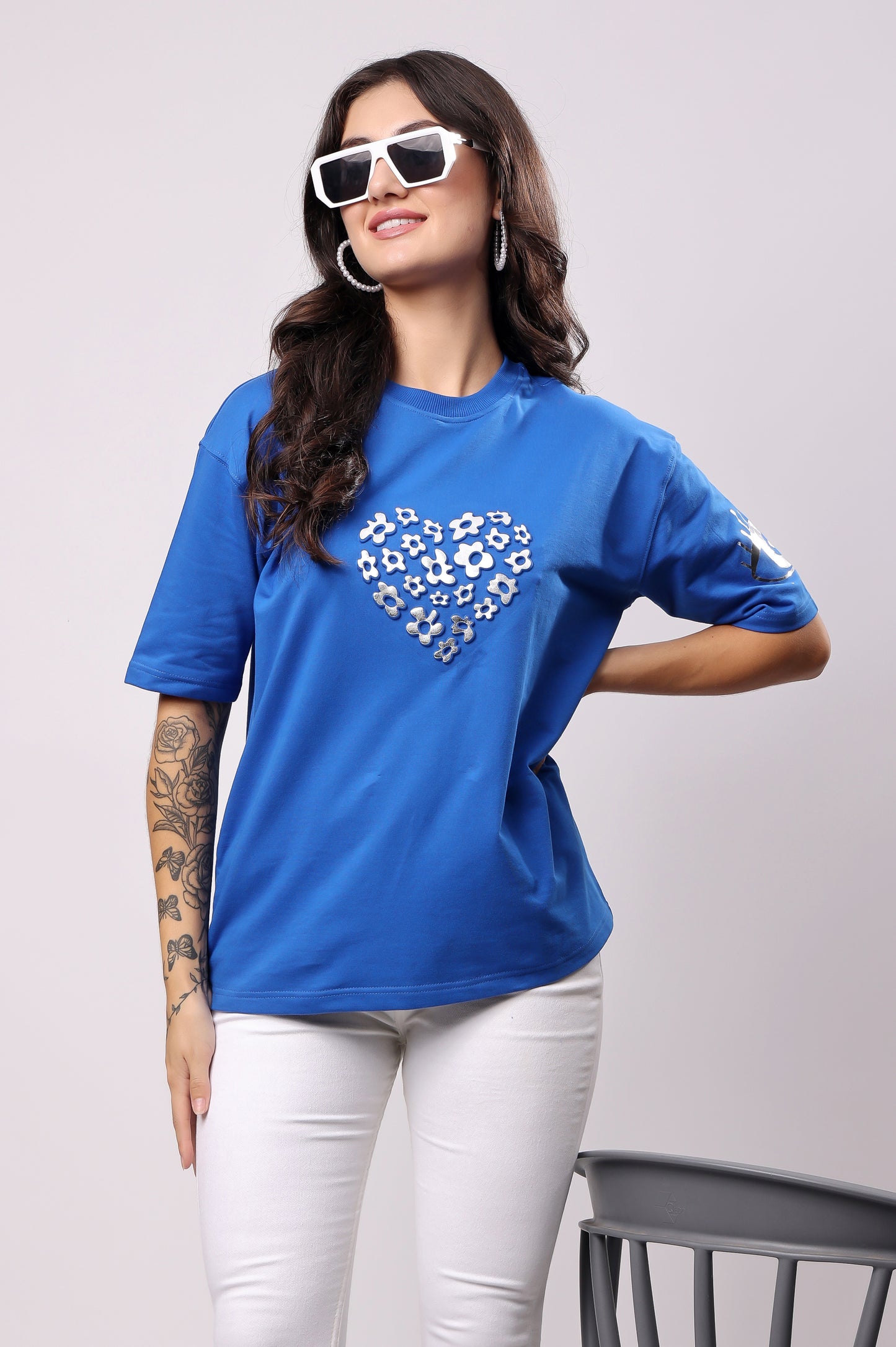 Blue Hearts Tee