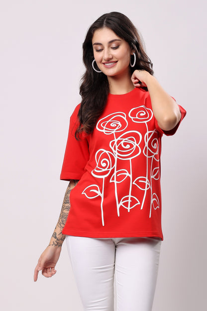 Red Roses Tee