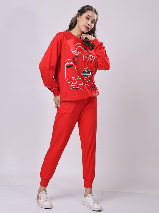Red Face Co-ord set