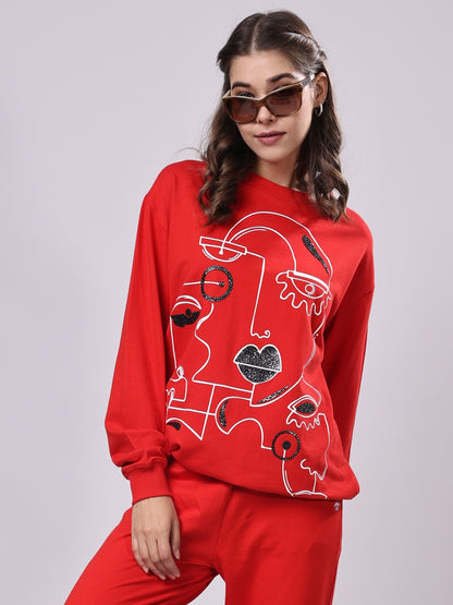 Red Face Co-ord set