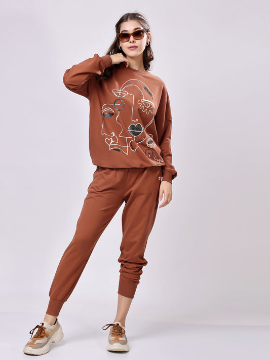 Brown Face Co-ord set
