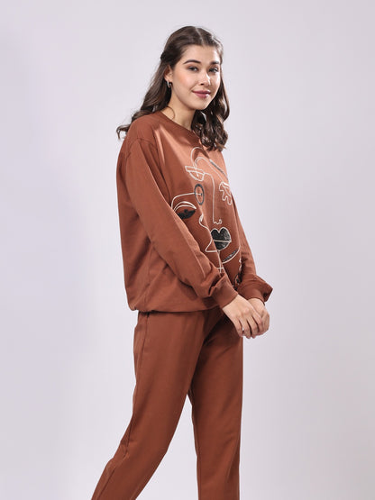 Brown Face Co-ord set