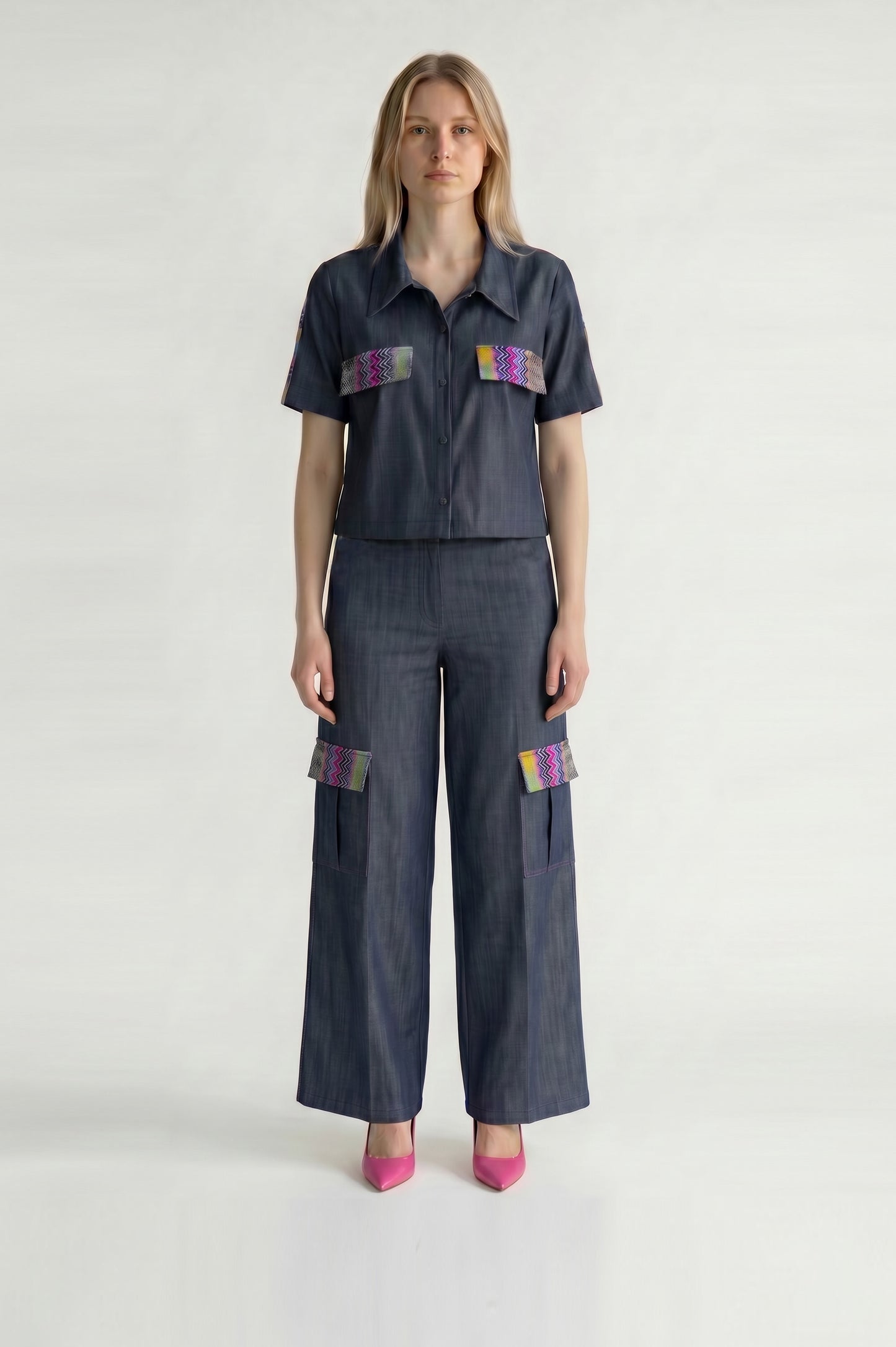 Denim Edit Co-ord Set