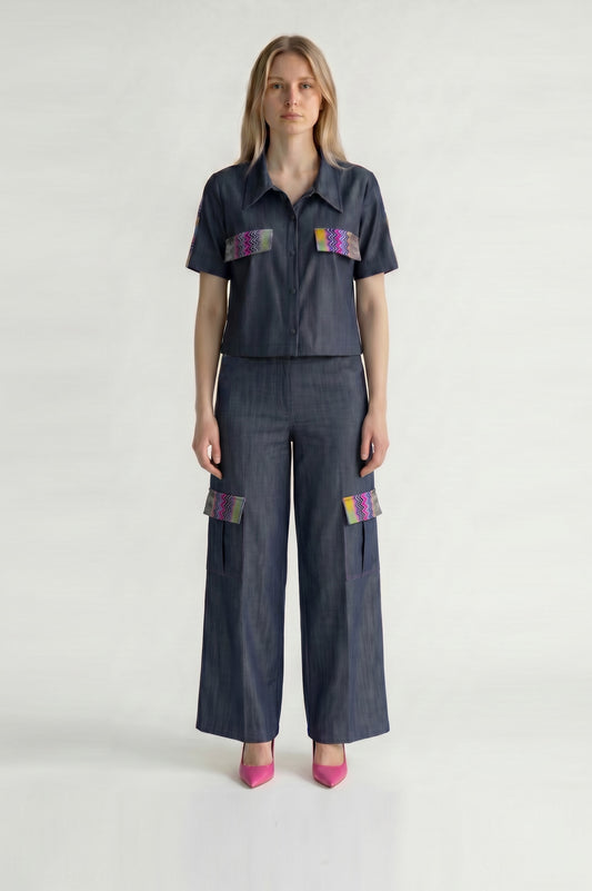 Denim Edit Co-ord Set