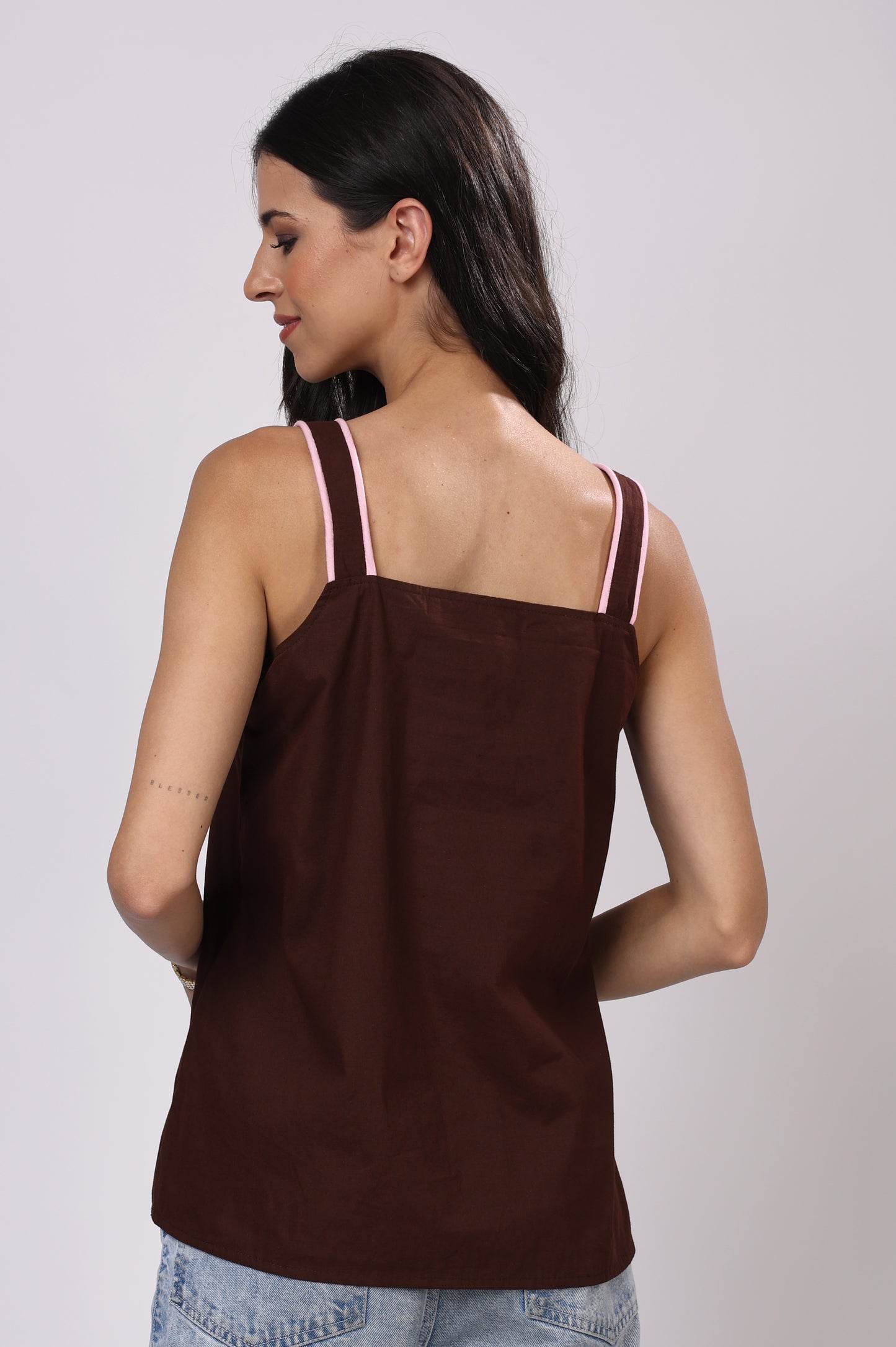 Elegant Strap Top