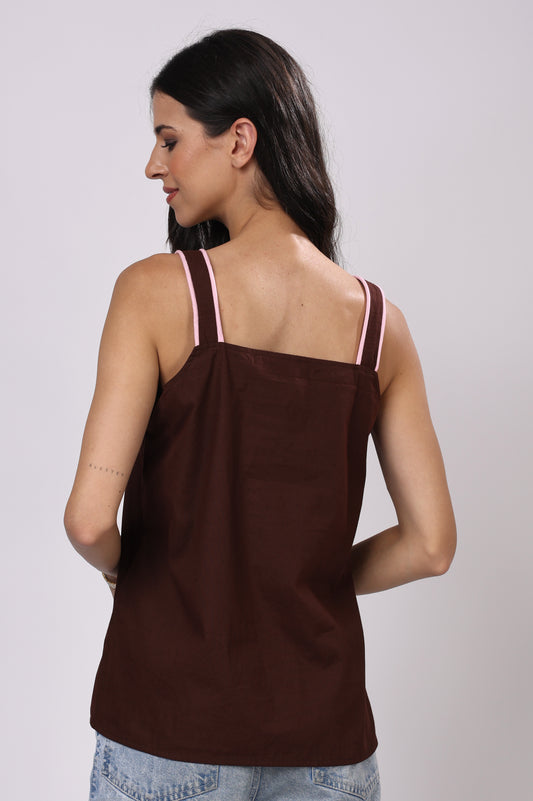 Elegant Strap Top