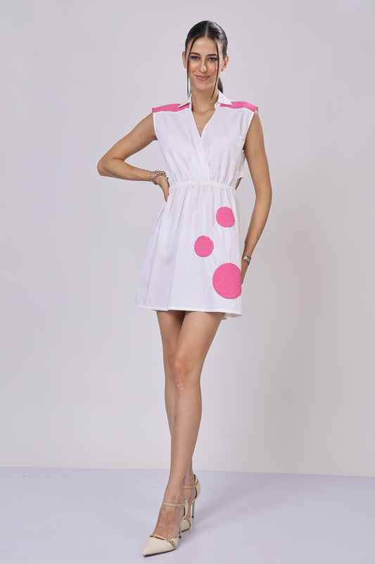 Puff Dot Dress