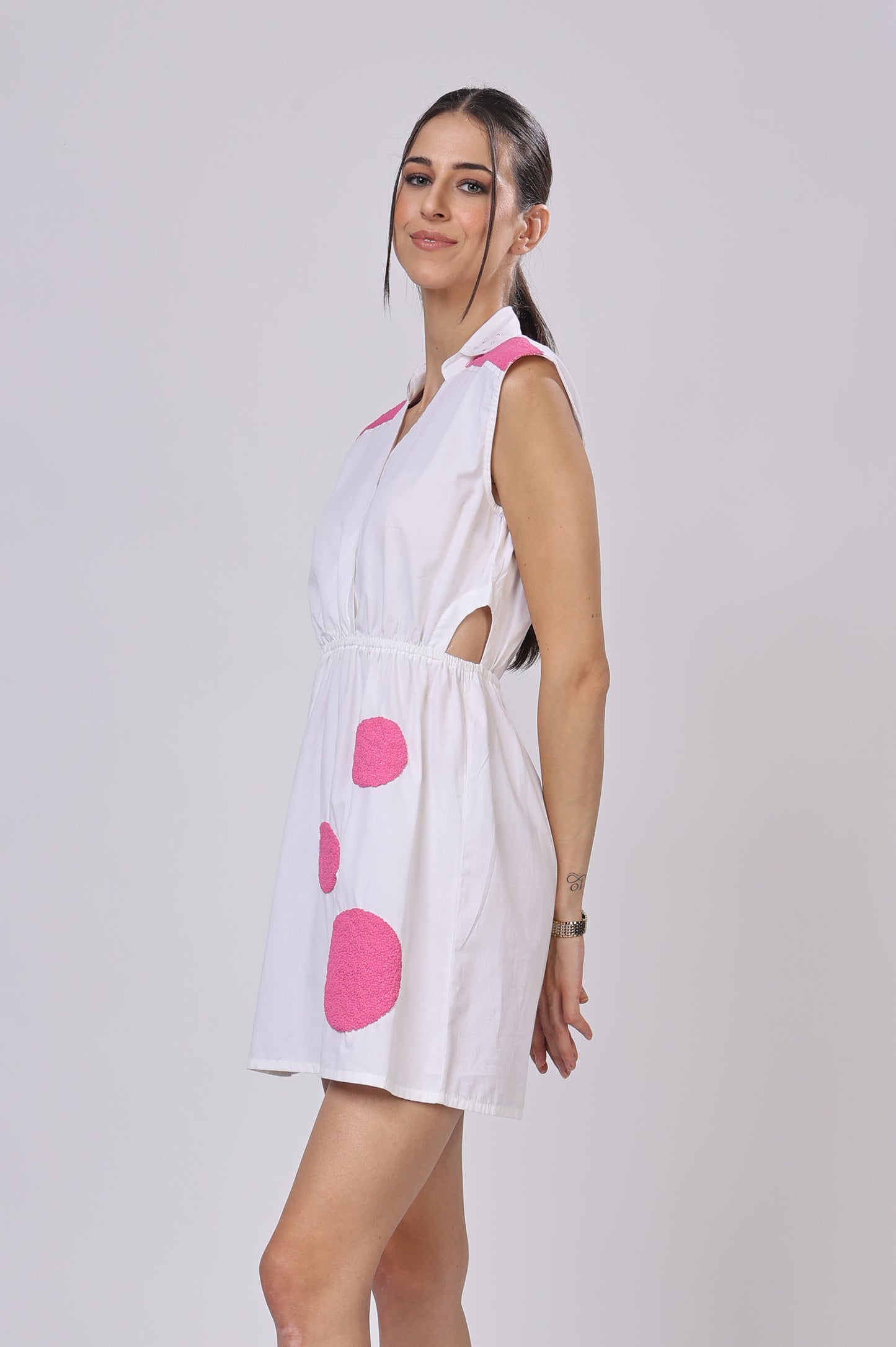 Puff Dot Dress