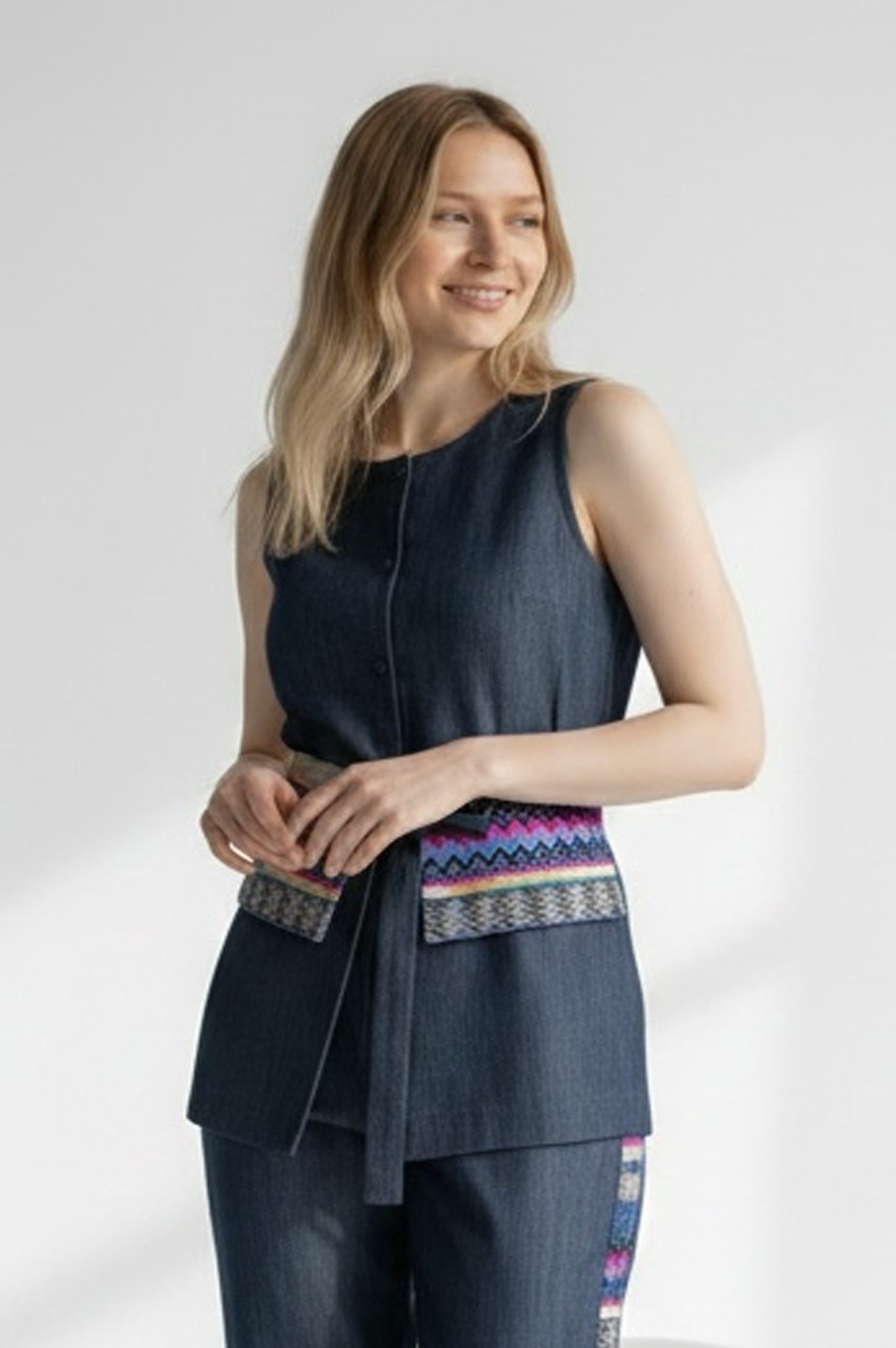 Wander Blue Top