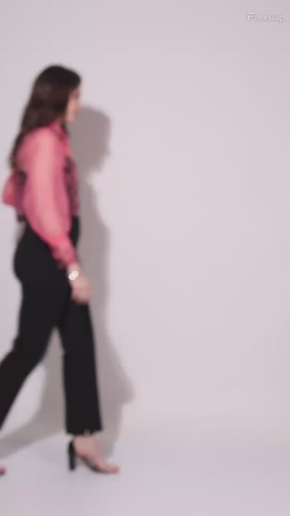 Pink Floral Shirt
