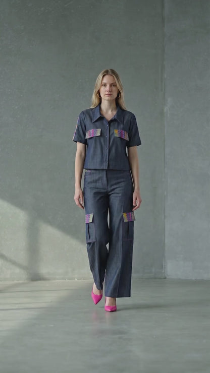 Denim Edit Co-ord Set
